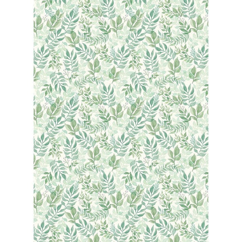 WATERCOLOR GARDEN FLAT WRAP